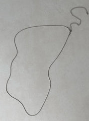 Cady Chain Belt Silver