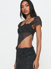 District Top Onyx Polka