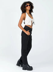 Harrow Straight Leg Denim Jeans Black