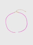 Aruba Pearl Pendant Necklace Pink