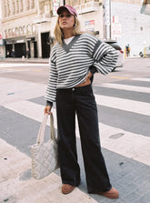 Ramos Low Rise Straight Leg Jeans Washed Black Petite