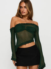 Empty Space Top Forest Green