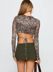 For The Thrill Skort Green