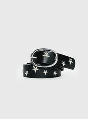 Ellara Belt Black Silver