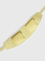 Burbank Woven Pocket Belt Yellow