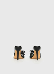Monroe Heels Black Mesh