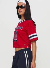 U of A Football Jersey Red