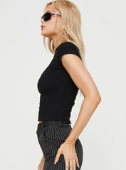 New York Lights Tee Black