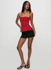 Strutter Strapless Top Glitter