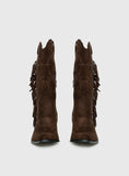 Therapy Chaos Cowboy Boots Brown