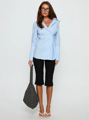 Nitsa Long Sleeve Shirt Blue