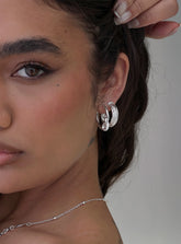 Moonshine Earring Set Silver