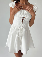 Shauna Romper White