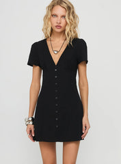 Loveliness Playsuit Black
