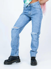 Rheannon Straight Leg Denim Jeans