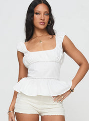 Somi Top White