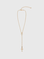 Arienne Y Necklace Gold