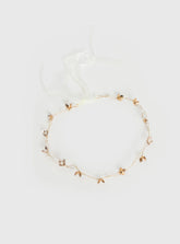 Shining Mirrors Hair Band Gold