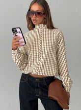 Kalle Jacket Brown Check