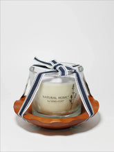 Ocean Mist Natural Home 11 oz scented candle holder set
