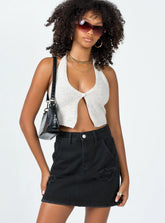 Audrey Mini Skirt Black