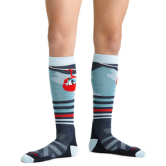 Kids Skipper Over-the-Calf Midweight Ski & Snowboard Sock-Last Chance