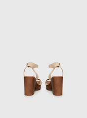 Therapy Camellia Heels Cashew