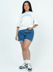 Nevada Graphic Tee White