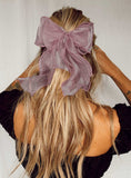 Linney Hair Bow Pink