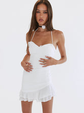 Yara Mini Dress White