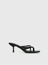 Goalie Heels Black