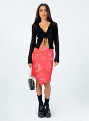 Marcos Long Sleeve Top Black