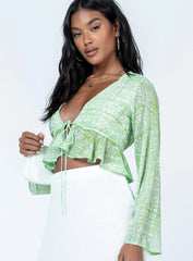 Zenith Long Sleeve Top Green