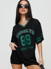 Michail Jersey Mini Dress Green