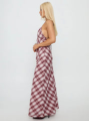 Momentous Backless Halter Maxi Dress Multi
