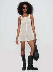 Gordes Playsuit White