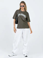 Colorado Dreaming Oversized Tee Charcoal
