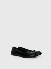 Therapy Harajuku Split Toe Ballet Flats Black