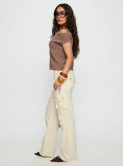 Remmi Cargo Pants Cream