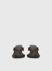 Billini Ravyn Heels Dark Cacao Faux Suede