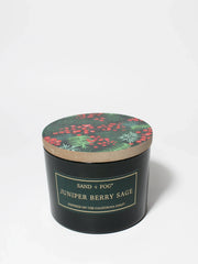 Juniper Berry Sage 12 oz scented candle