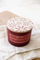 Crushed Candy Cane 12 oz scented candle