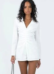 Rommy Romper White