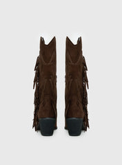 Therapy Chaos Cowboy Boots Brown