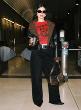 Jankins Low Rise Straight Leg Jeans Black