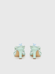 Azira Flower Detail Heels Blue