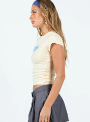 Vacation Forever Tee Cream / Blue