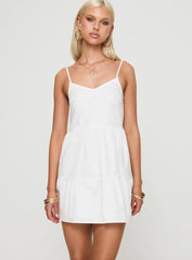 Zorion Mini Dress White