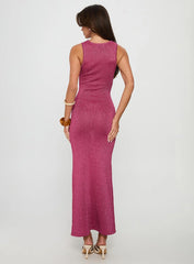 Tourista Maxi Dress Hot Pink