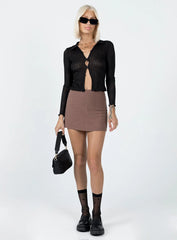 Travers Long Sleeve Top Black